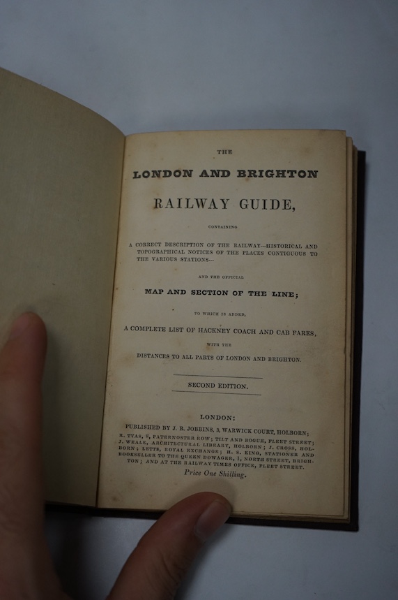 London and Brighton Railway Guide, 1841, 2nd edition, Containing a Correct Description of the Railway---historical and Topographical Notices of the Places Contiguous to the Various Stations---and the Official Map and Sec